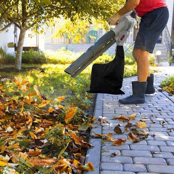 Black Zip Leaf Blower Vacuum Bag Replacement Garden Lawn Leave Storage Bags