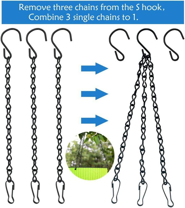 9.5 Inch Hanging Chain for Bird Feeders, Planters, Lanterns, Wind Chim AU