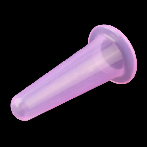 4Pc/set Cup Lifting Massage Silicone Cupping Vacuum Suction Facial Cupping