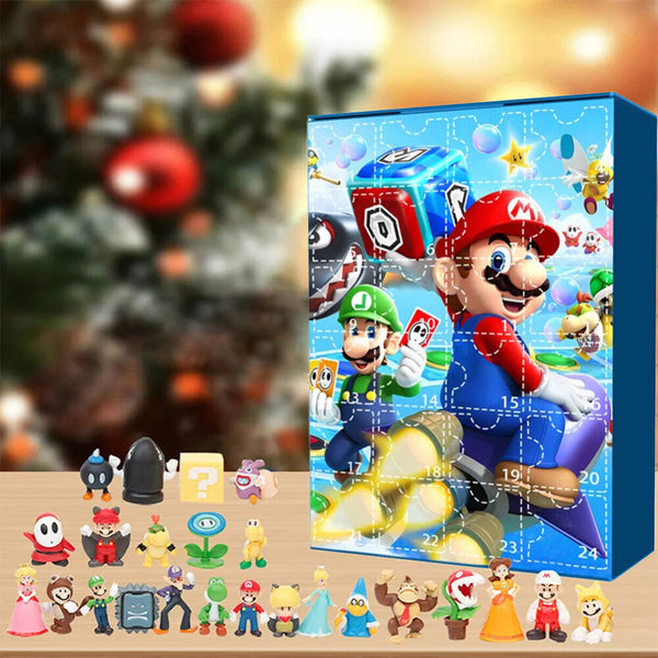 Christmas Advent Calendar 24Days Super Mario Toy Story WWE Blind Box Toy Gift AU