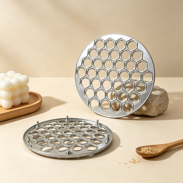 2PCS 37 Hole Dumpling Maker Mould Ravioli Pierogi Pelmeni Press Kitchen Tool