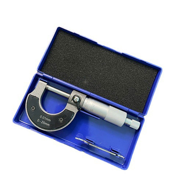 High Precision 0-100MM Outside Micrometer Alloy Head Spiral Measuring Tool AU