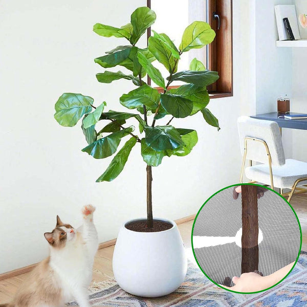 6PCS Plant Pot Soil Covers Garden Pot Mesh Guards Indoor Outdoor Plant Protector