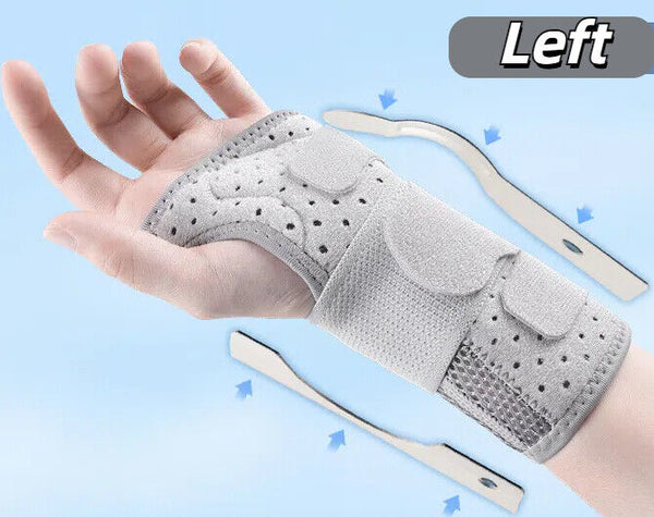 Carpal Tunnel Wrist Brace Night Sleep Support Splint Pain Women Men Arthritis