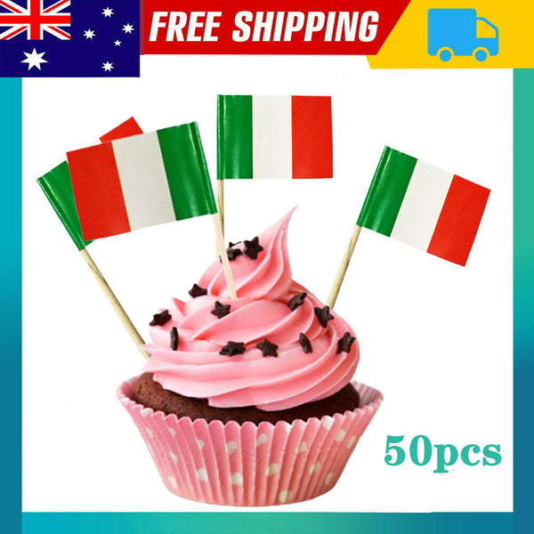 Italy Flag Italian Flag Italia Flag Toothpicks For Cooking Cupcakes Cocktails AU