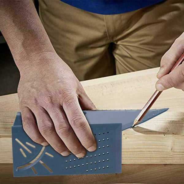 45/90° Multi-functional Angle Ruler Speed Square Tool Triangle Square Ruler Tool