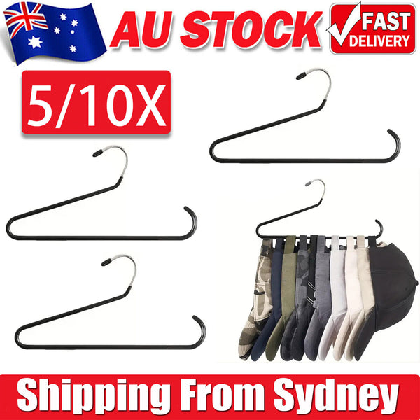 Hat Organizer for Baseball Caps Metal Hat Rack for Closet Hat Hangers AU