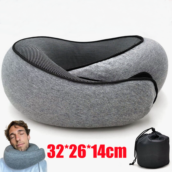 Portable U Shaped Pillow Travel Neck Pillow Breathable Office Neck Head Support