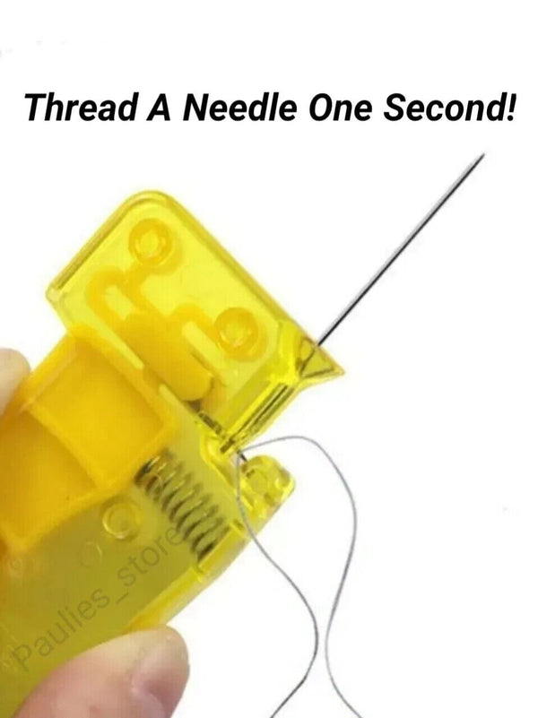 Auto Needle Threader Hand Machine Sewing Automatic Threading Guide Device Tool
