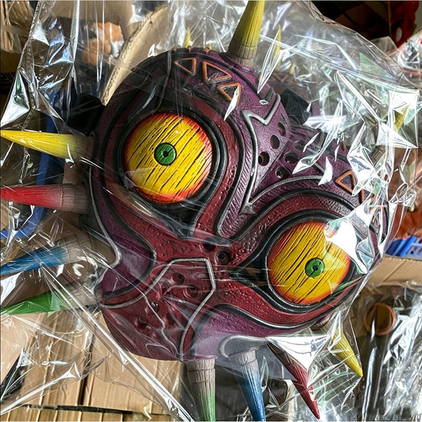 Majora's Mask cosplay mask in packaging – Legend of Zelda