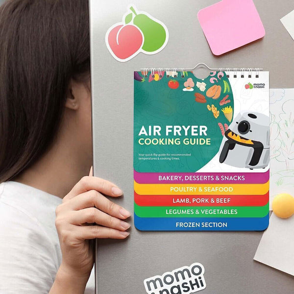 Air Fryer Magnetic Cheat Magnets Cooking Guide Booklet Air Fryer Cheat Sheet