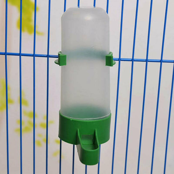 8PCS Pet Drinker Food Feeder Water Dispenser Clip For Cage Bird Parrot Cockatiel