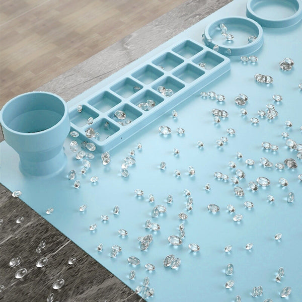 Non-Stick Silicone Drawing Board Pigment Palette Silicone Painting Mat Clay Mat