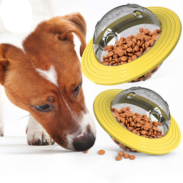 Puppy Toys Dog Toy Food Dispenser Treat Interactive Puzzle Planet Slow Feeder AU