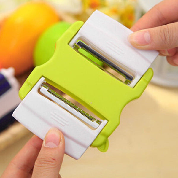Crinkle Wavy Cutter French Fry Slicer Tool Stainless Steel Potato Chip