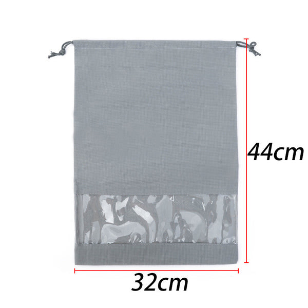 10pcs Portable Shoes Bag Non-woven Travel Storage Pouch Drawstring Dust Bags AU