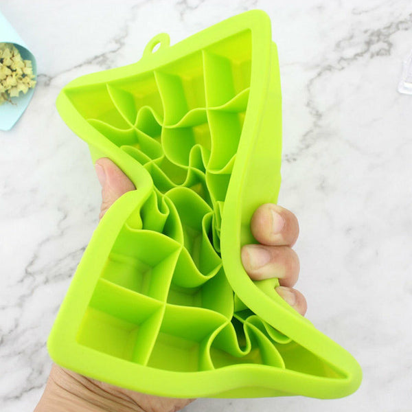 Silicone 24 Grids Ice Cube Tray Mold Maker Tool Square