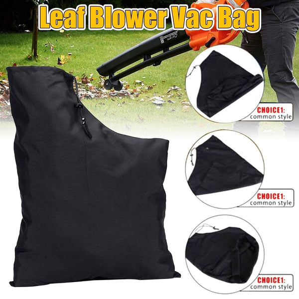 Black Zip Leaf Blower Vacuum Bag Replacement Garden Lawn Leave Storage Bags