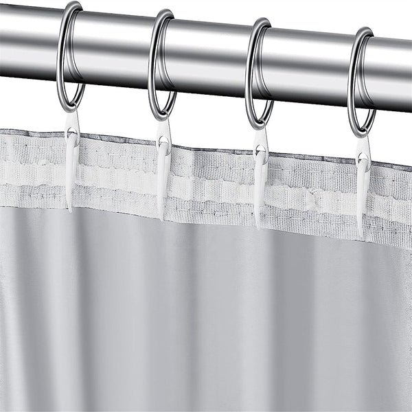 100 Sets Curtain Rings Hooks Window Multipurpose Metal Hooks Clips Ring Hanging