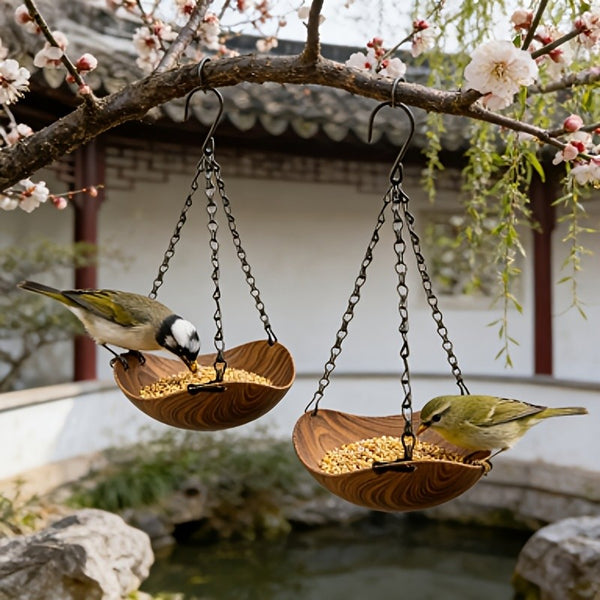 Hanging Bird Feeder Outdoor Garden Hummingbird Water Dispenser Feeder NEW