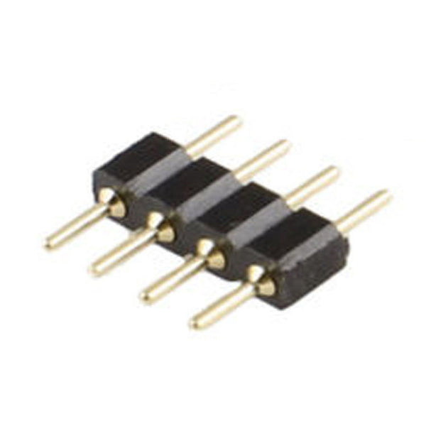 20x Male to Male 4 PIN RGB LED Strip Lights Controller Connectors 3528 5050 Lead