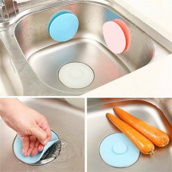 2X Universal Floor Plug Bathroom Kitchen Bath Tub Sink plastic Water Stopper AU