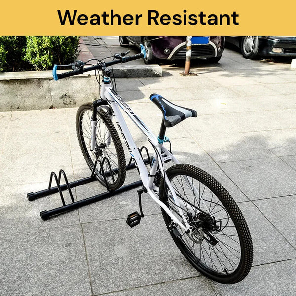 New Bike Floor Parking Rack Steel Bicycle Storage Holder Cycling Portable Stand