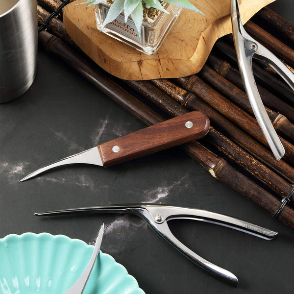 Prawn Peeler Shrimp Deveiner Device Shrimp Opener Kitchen Tool Stainless Steel