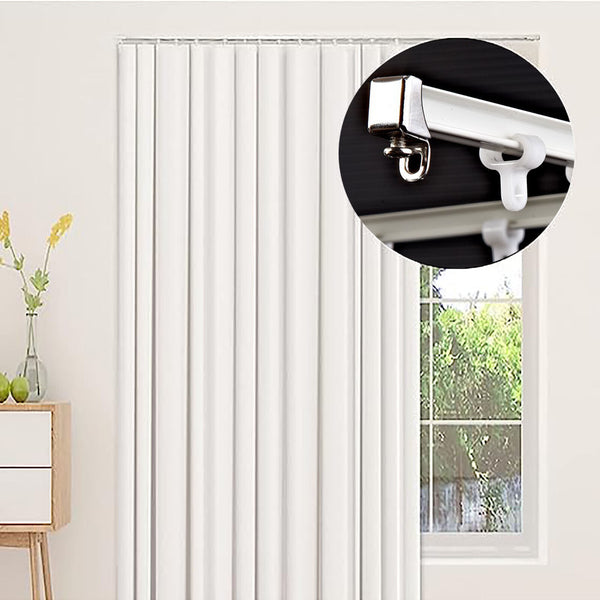 SLIDER CARRIERS for Flexible Bendable Curtain Track Glider Runner Rail Guider AU