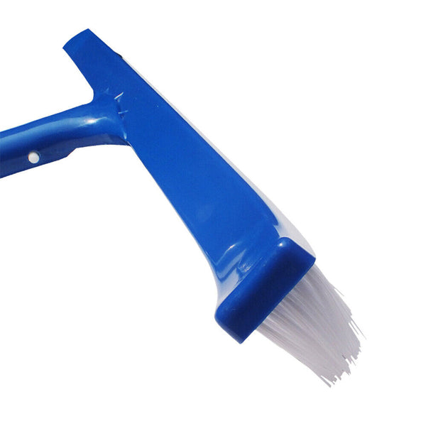 18inch Plastic Brush Swimming Pool Broom Tools Curved AlgaeSpa Cleaner Cleaning