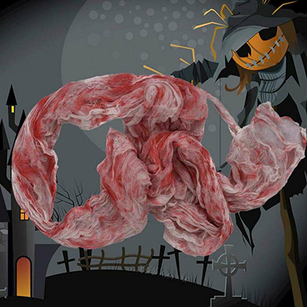 Halloween Table Cloth – Bloody Gauze Cover for Horror & Zombie Parties