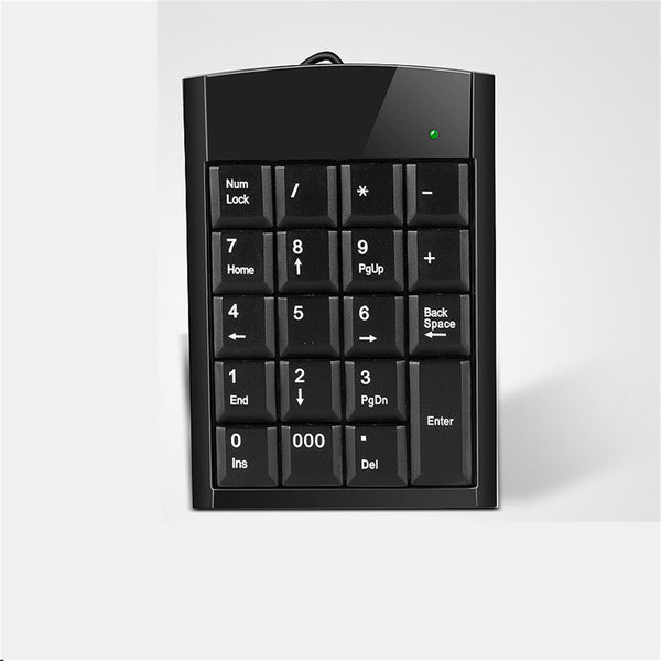 Numeric Keypad USB Wired Keyboard Number Pad for Laptop Desktop PC 19 key New AU