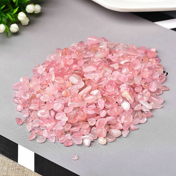2 Sets Natural Gemstone Crystal Chips Tumbled Stones Chakra Healing Collection