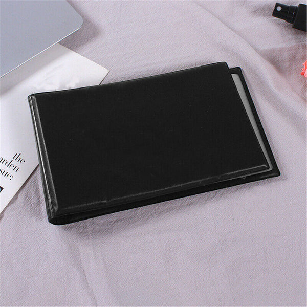 2X Black BankNote 20 Pages Album Stock Collection Storage Currency Holder Pocket