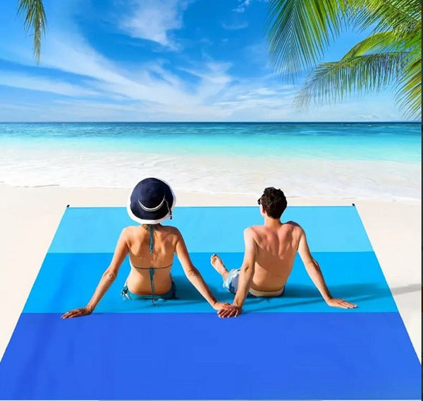 Large Waterproof Outdoor Picnic Blanket Mat Beach Carpet Polyester 200cm x 145cm