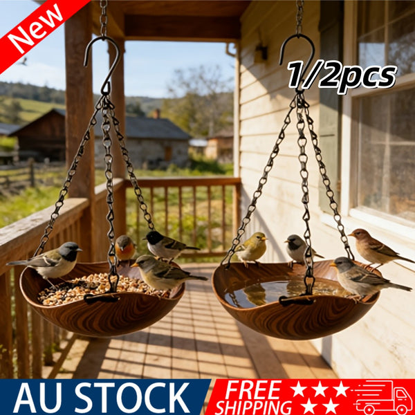 Hanging Bird Feeder Outdoor Garden Hummingbird Water Dispenser Feeder NEW