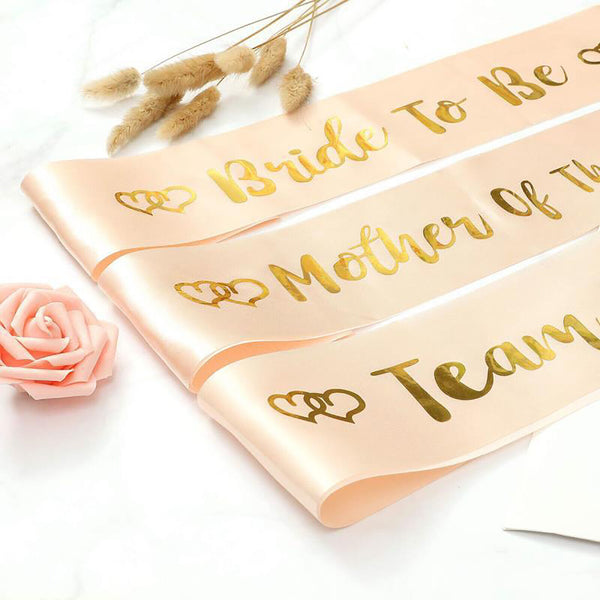 Bride To be Hens Party Sash Sashes Night Bachelorette Bridal Bridesmaid Sashes