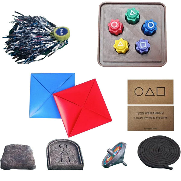 Gonggi Gong-gi Toy 공기 Squid Game Season 2 Korean Jack Stones Game NEW VIRAL GAME