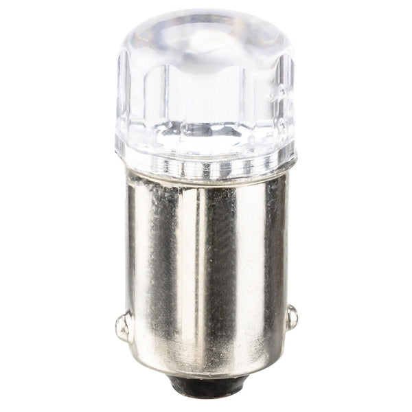 4X BA9S BAYONET WHITE LED LIGHT BULB 2SMD 2835 PARKER CAR GLOBE INTERIOR LED 12V