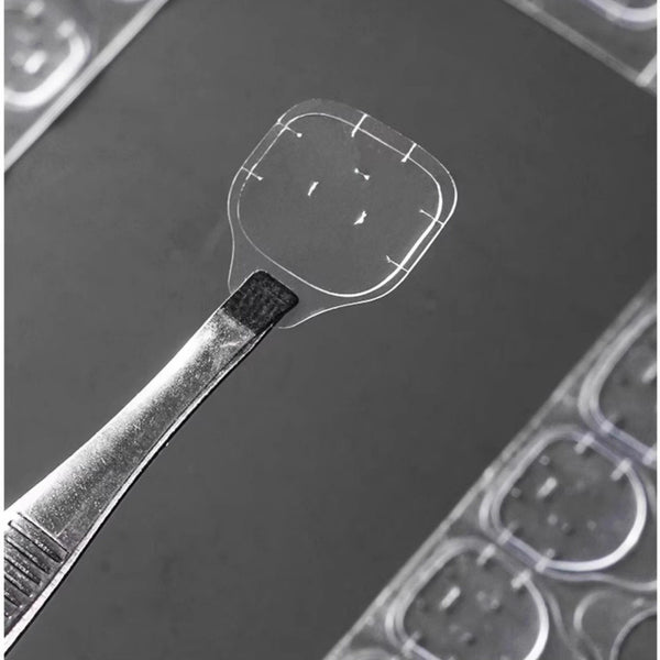 2400Pcs Clear Double Sided Nail Glue Tape Sticker Adhesive Press On Nail Tabs AU