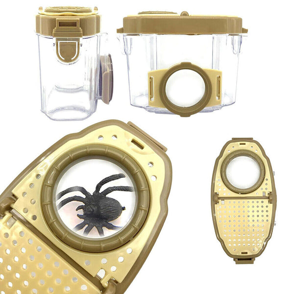 Kids Outdoor Bug Exploration Kit Insect Observer Container Box Educational Toy