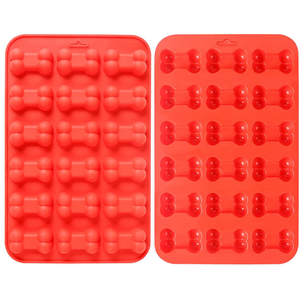 Reusable Silicone Dog Bone Cake Chocolate Mold Cookie Baking Ice Mould DIY Tool