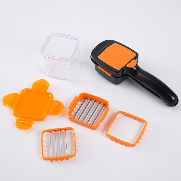 Nicer 5 In 1 Slicer Vegetable Dicer Quick Fruit Cutter Chopper Set Tools Food