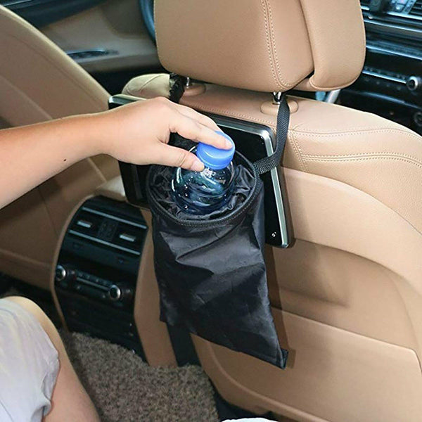 10X Car Travel Trash Can Bin Rubbish Garbage Hang Storage Bag Hanger Back Seat