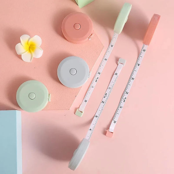 1.5m Retractable Body Measuring Soft Ruler Sewing Cloth Tailor Tape Measure AUS