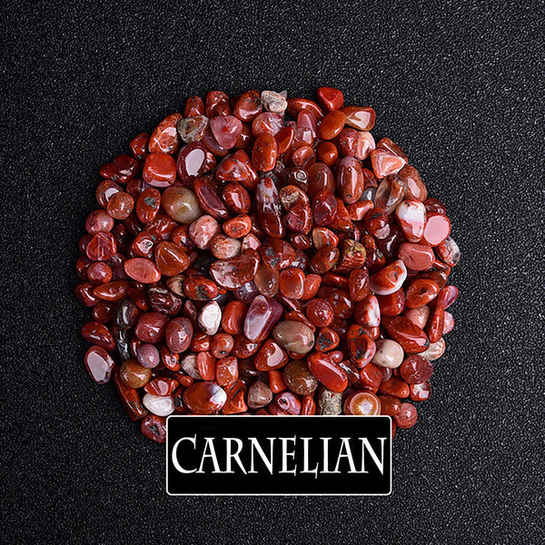 Carnelian Crystal Chips BULK A Grade Natural Gemstone Polished Mini AU