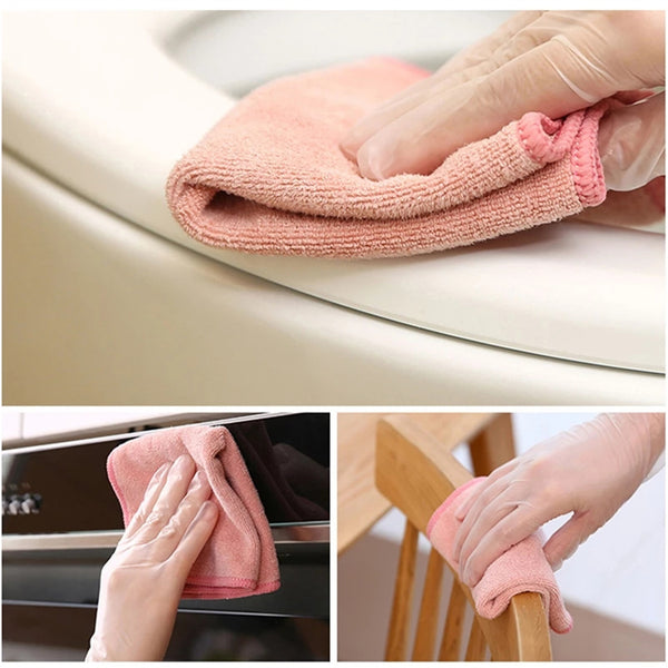 200PCS Vinyl Disposable Gloves Powder Free Food Handling Cleaning Gloves