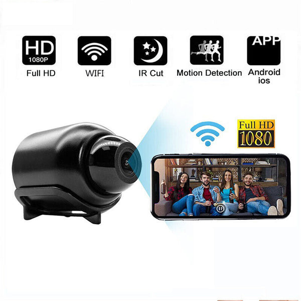 Mini WIFI Spy Camera Hidden 1080P HD Wireless Night Vision Motion Detection AU
