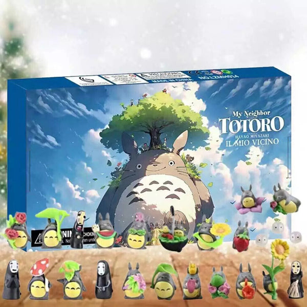 24 Days Totoro Christmas Advent Calendar Blind Box Christmas Kids Gift Toy AU