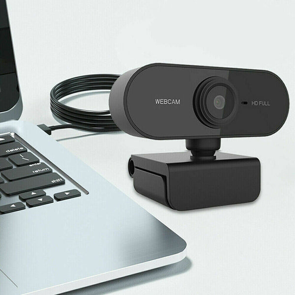 Mac Computer PC Built-in Microphone Webcam Full HD 1080P USB Laptop Web Camera